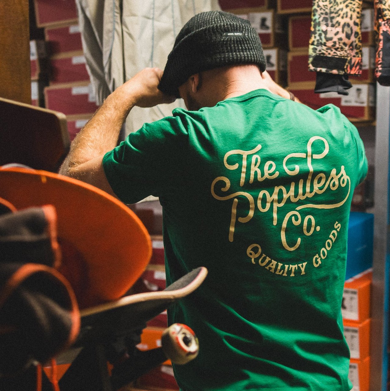 Script Tee - Alpine - The Populess Company