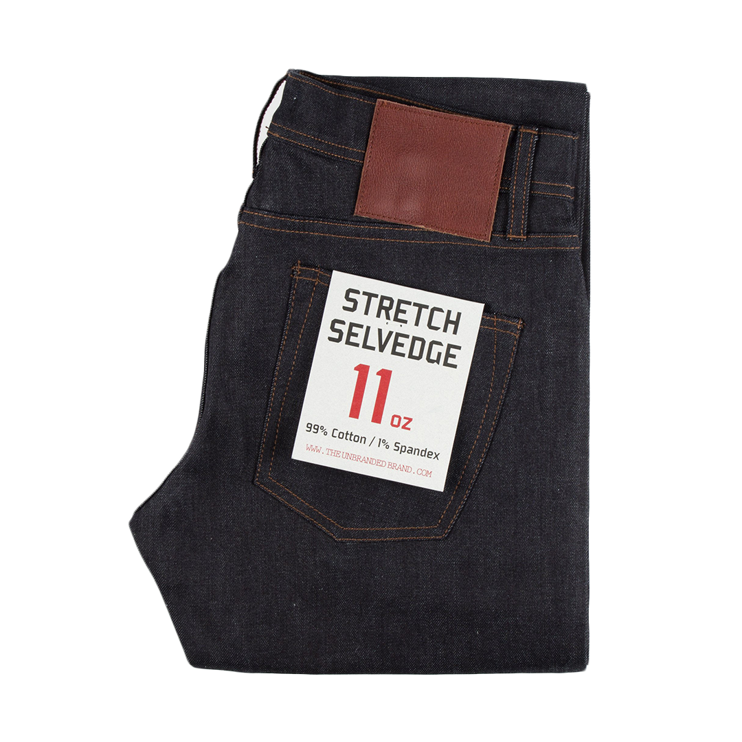 Unbranded - 11oz Indigo Stretch - Straight - The Populess Company