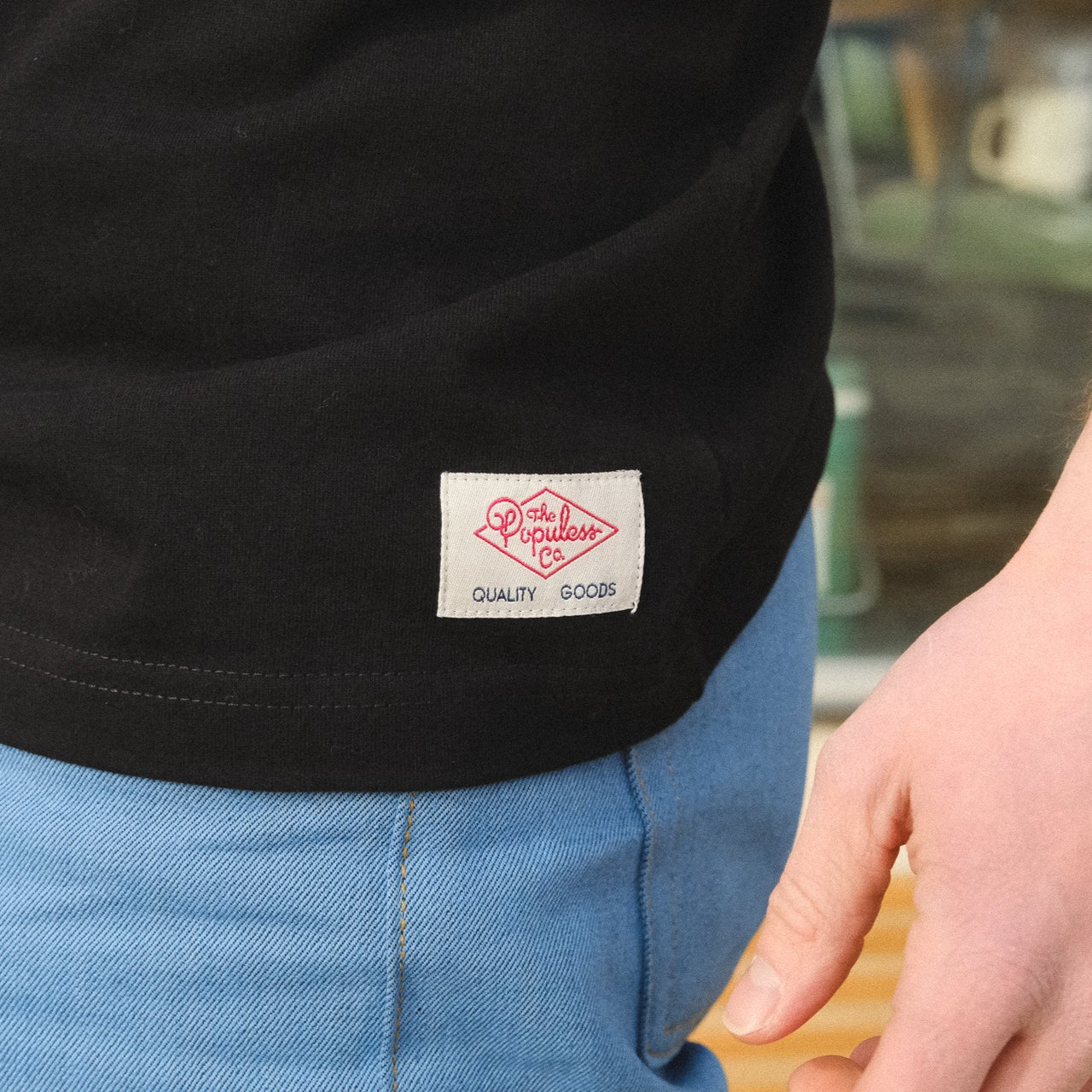 Tough & Timeless Premium Tee - Black - The Populess Company