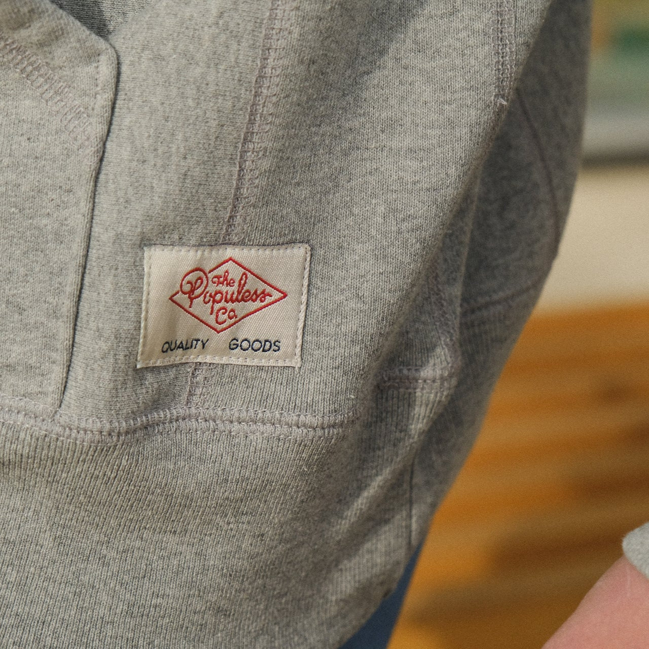 Tough & Timeless Hoody - Heather Grey - The Populess Company