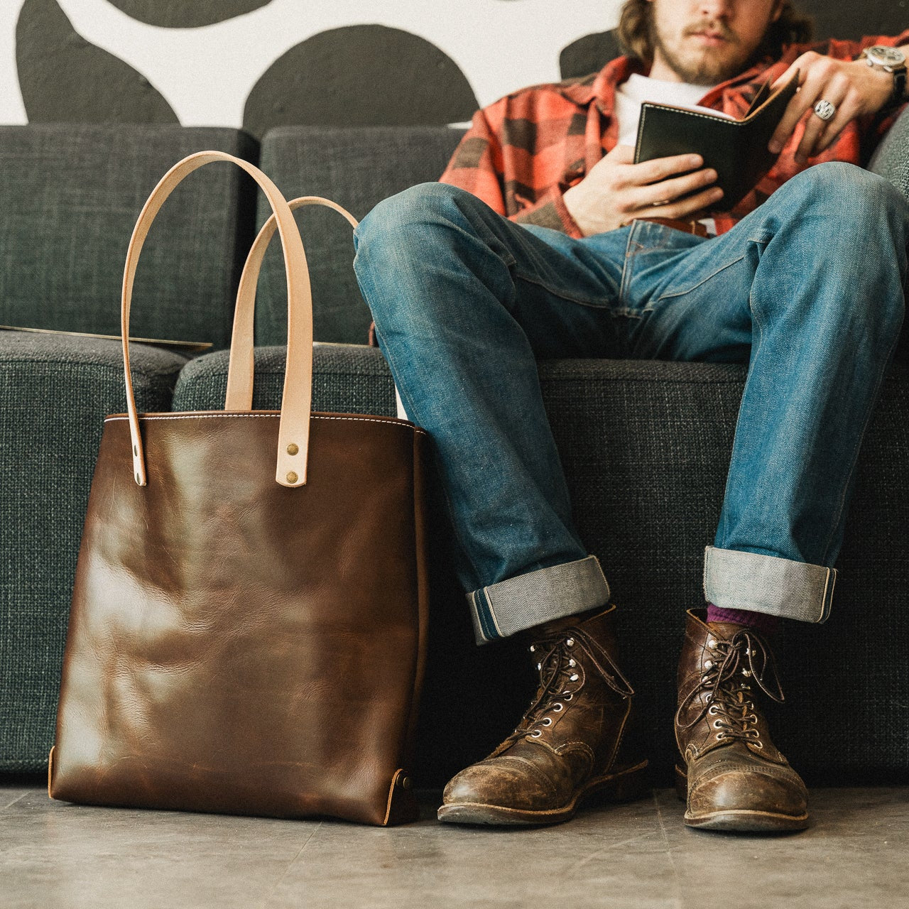 The Galloway Tote Bag - Black