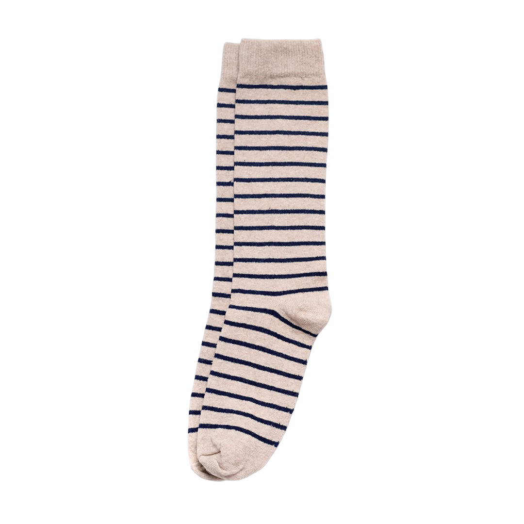 American Trench - Breton Stripe - Linen/Navy
