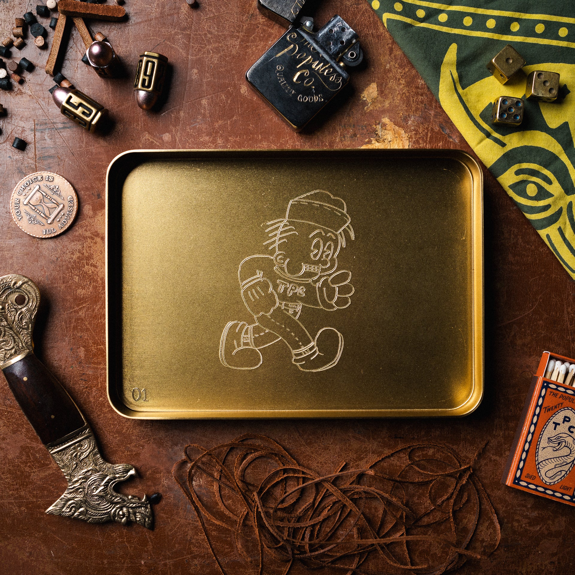 Brookhayl x Populess - Brass Tray - 01