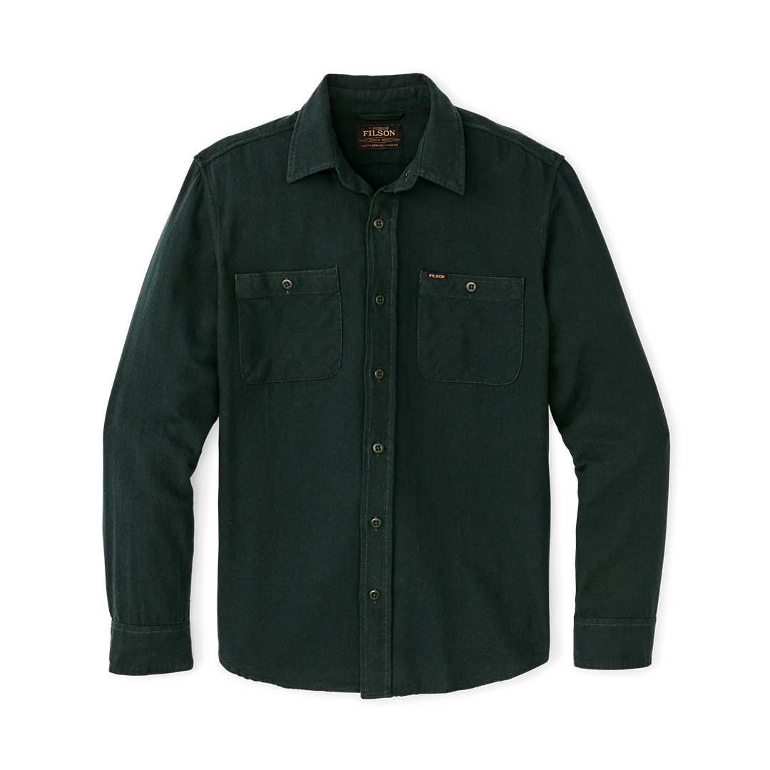 Filson - Rangeland Flannel - Forest Green - The Populess Company