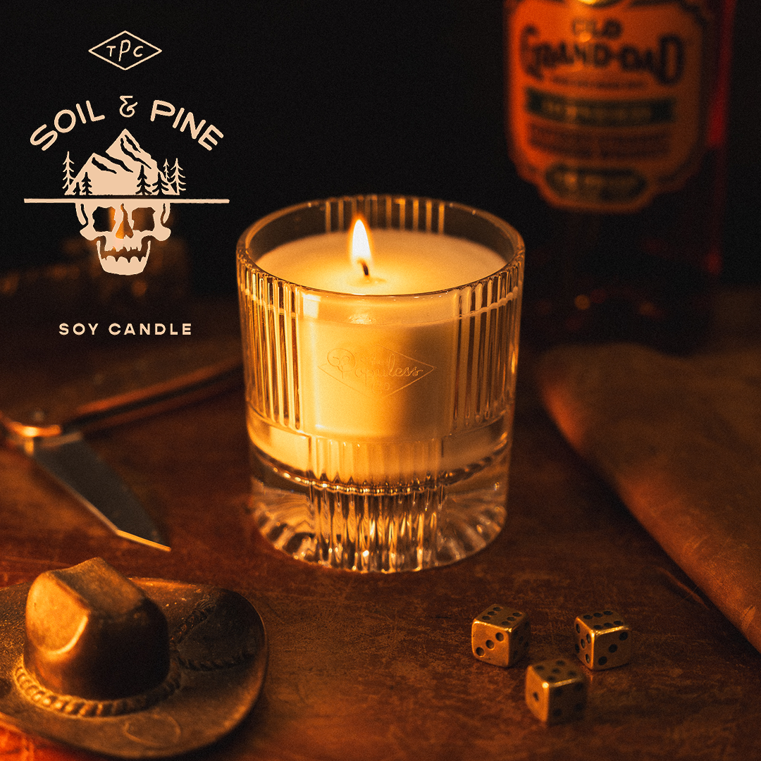 TPC Candle - Soil & Pine - The Populess Company