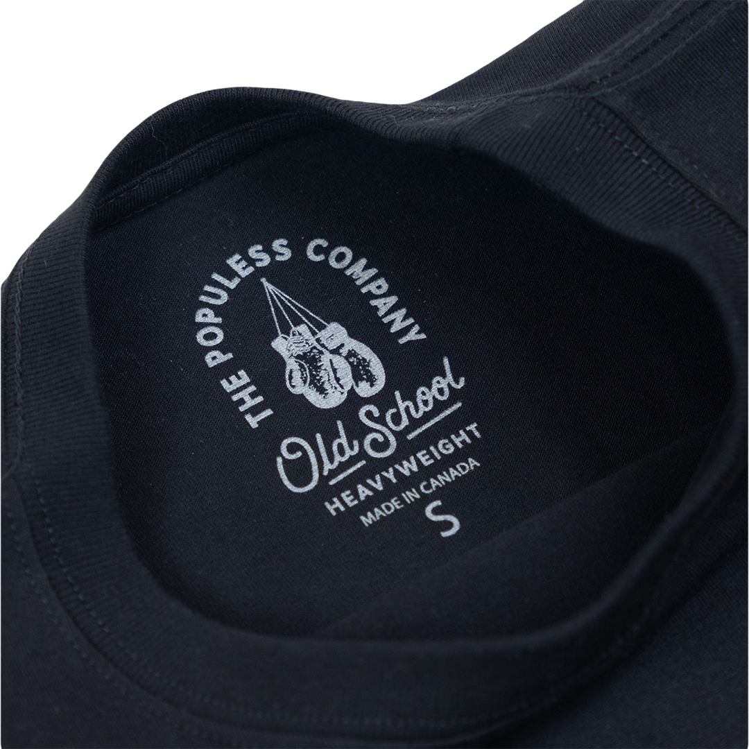 Tough & Timeless Premium Tee - Black - The Populess Company