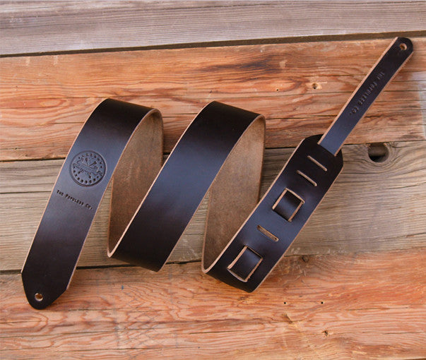 The Lee Guitar Strap - Black - The Populess Company