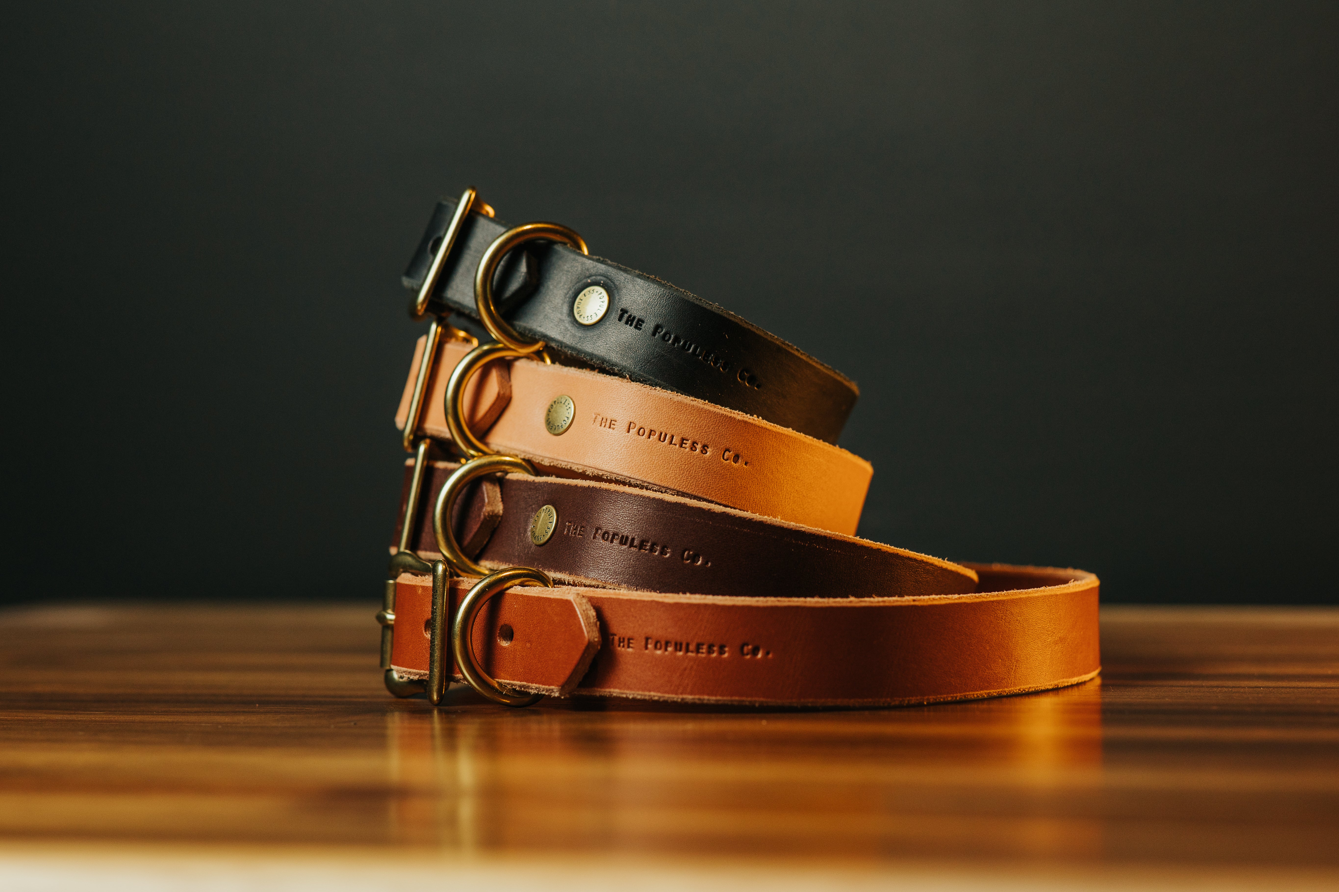 The Marv - Dog Collar - Natural