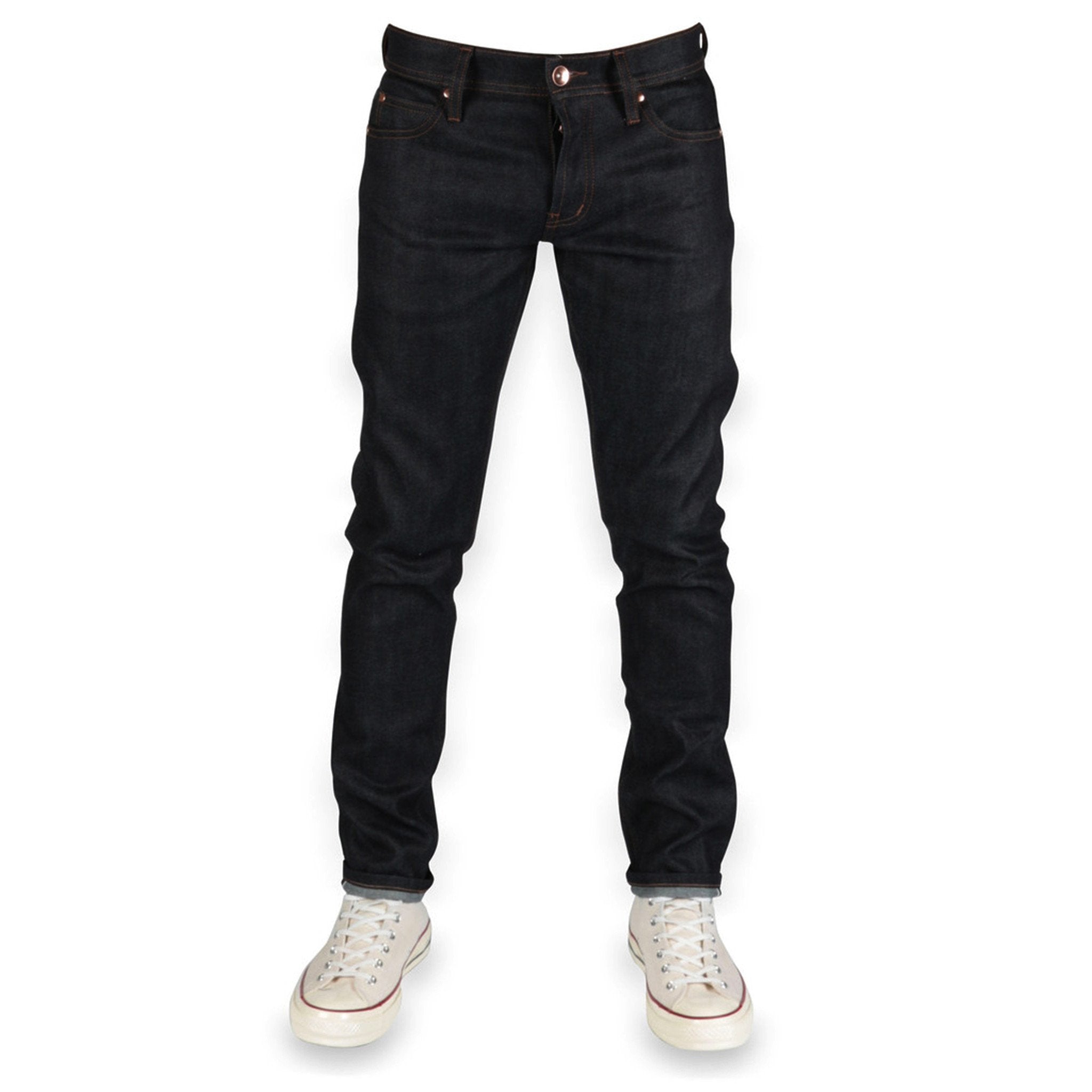 Unbranded - 11oz Indigo Stretch - Straight - The Populess Company