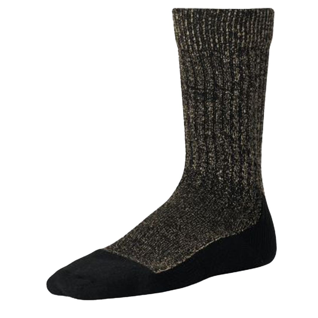 RED WING - DEEP TOE-CAPPED WOOL SOCK 97654 - Black - The Populess Company
