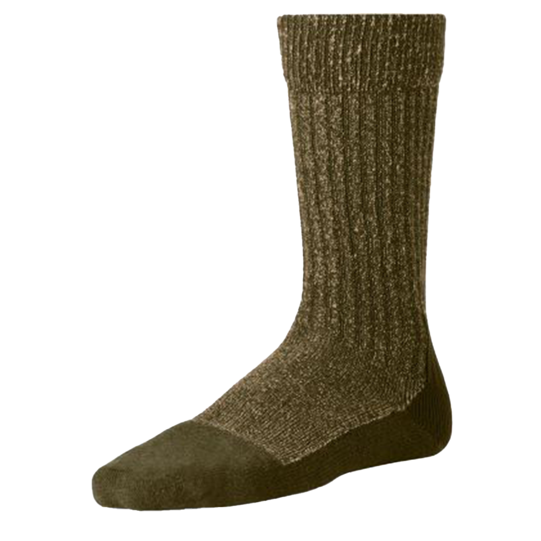 RED WING - DEEP TOE-CAPPED WOOL SOCK 97655 - Olive - The Populess Company