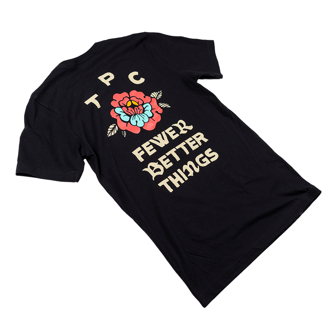 Fewer Better Things Tee - Black - The Populess Company