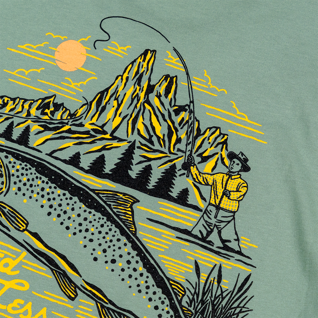 Hooked Tee - Sage