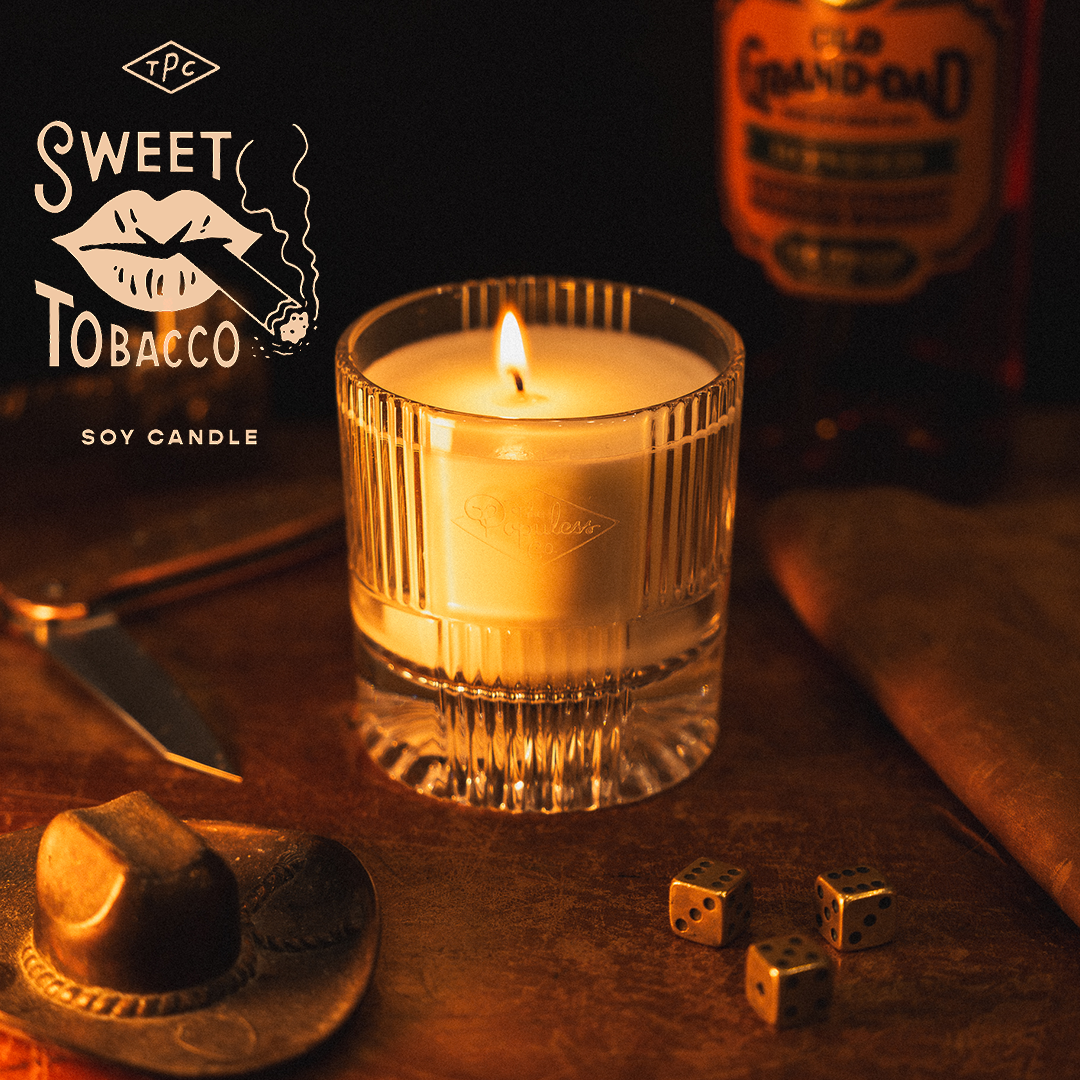 TPC Candle - Sweet Tobacco - The Populess Company