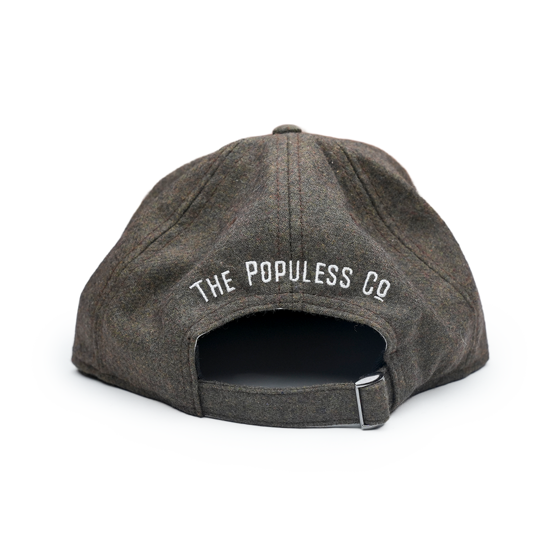Roy Boy Cap - Heritage Flannel - Olive