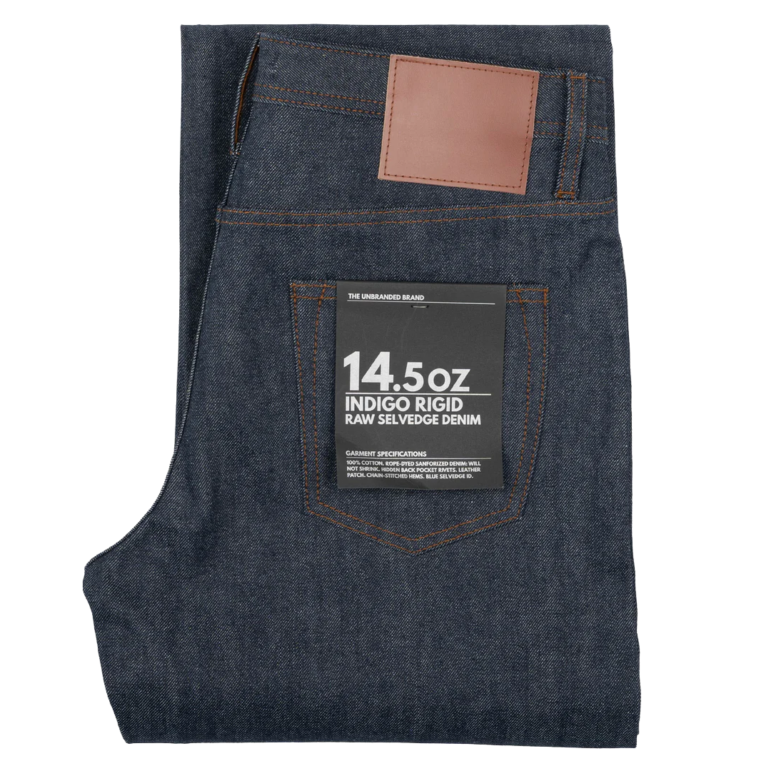 Unbranded - 14.5oz Indigo - Wide - The Populess Company