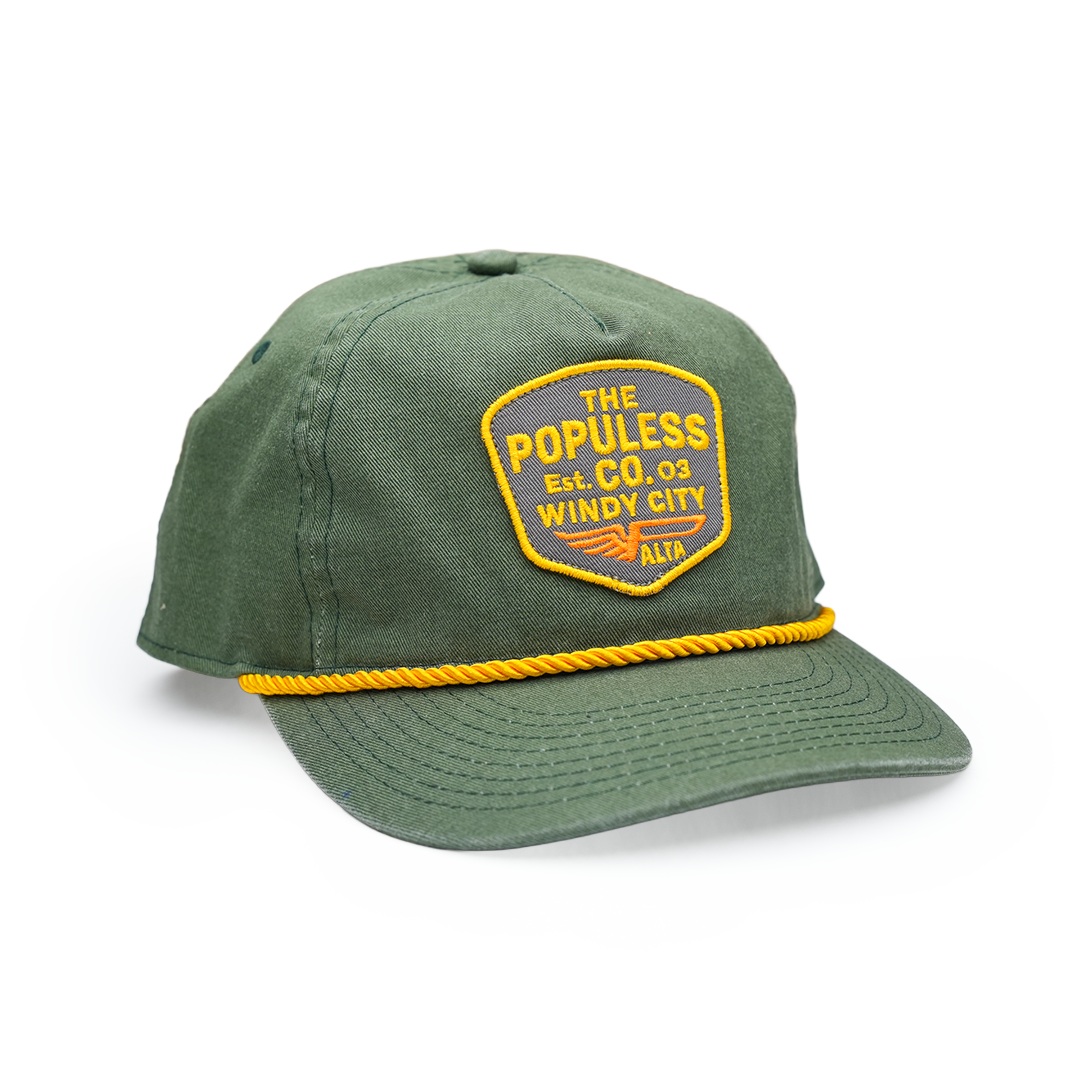 Windy City Cap - Vintage Cotton - Green